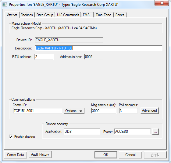 Eagle EIE - Device Page Eagle EIE - Device Page